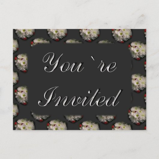 招待されました インビテーションポストカード (正面)