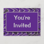 招待されました インビテーションポストカード (正面)