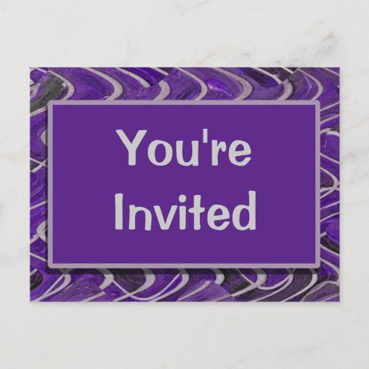 招待されました インビテーションポストカード (正面)