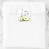 招待されました スクエアシール (バッグ)