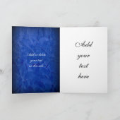 招待されました!ドラマチックなブルースタッコ 招待状 (内部)