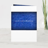 招待されました!ドラマチックなブルースタッコ 招待状 (裏面)