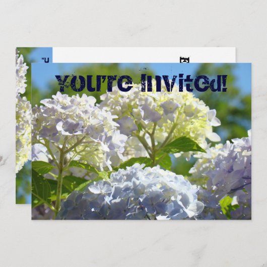 招待されました! パーティーのパーティーのパーティの招待状 招待状 (正面/裏面)