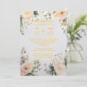 招待されました：愛のお祝い 招待状 (スタンド正面)