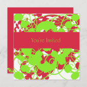 招待されました 招待状 (正面/裏面)