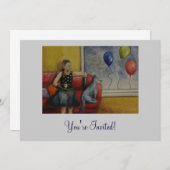 招待されました! 招待状 (正面/裏面)