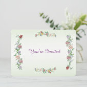 招待されました 招待状 (スタンド正面)