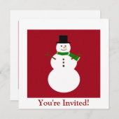 招待されました! 招待状 (正面/裏面)