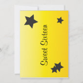 招待されました 招待状 (裏面)