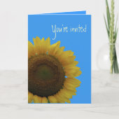 招待されました 招待状 (正面)