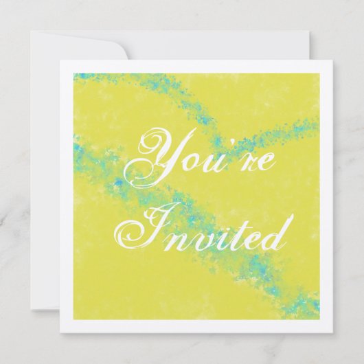 招待されました 招待状 (正面)