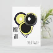 招待されました 招待状 (スタンド正面)