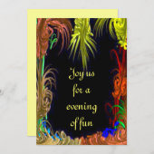 招待されました_ 招待状 (正面/裏面)