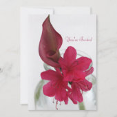 招待されました 招待状 (正面)