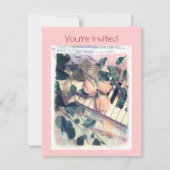 招待されました 招待状 (正面)