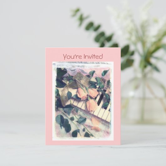 招待されました 招待状 (スタンド正面)