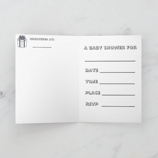 招待されました 招待状 (内部)