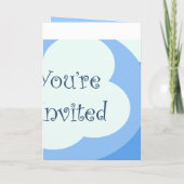 招待されました 招待状 (裏面)