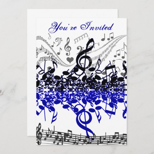 招待されました_ 招待状 (正面/裏面)