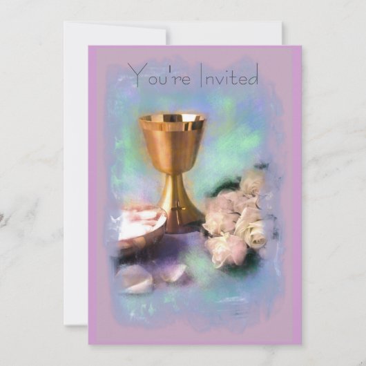 招待されました 招待状 (正面)