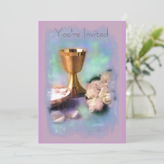 招待されました 招待状 (スタンド正面)