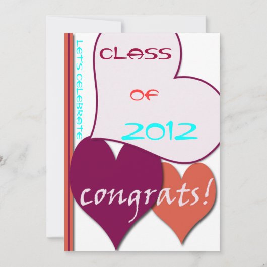 招待されました 招待状 (正面)