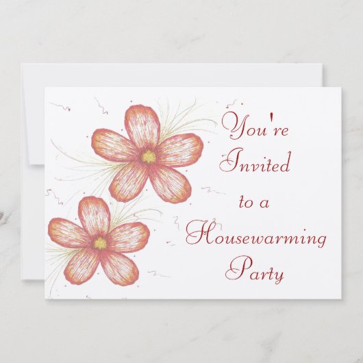 招待されました 招待状 (正面)