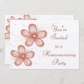 招待されました 招待状 (正面/裏面)