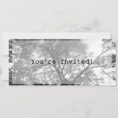 招待されました!招待状。 招待状 (正面)