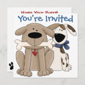 招待されました! SRFによる 招待状 (正面/裏面)