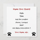 招待されました! SRFによる 招待状 (裏面)