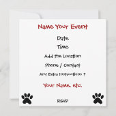 招待されました! SRFによる 招待状 (裏面)