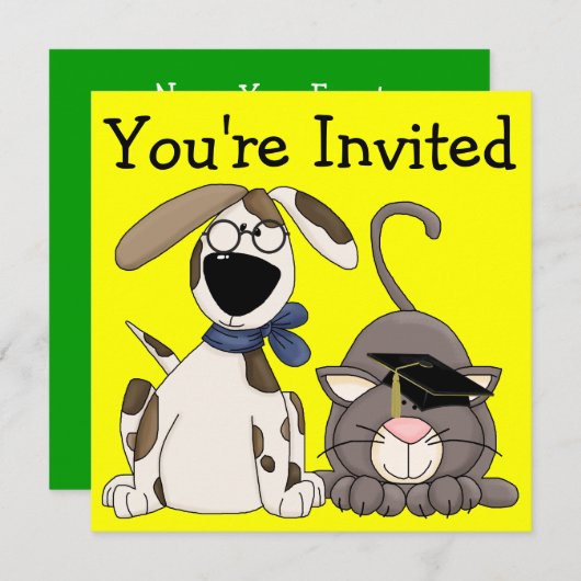 招待されました!SRF 招待状 (正面/裏面)