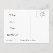 …招待されます インビテーションポストカード (裏面)