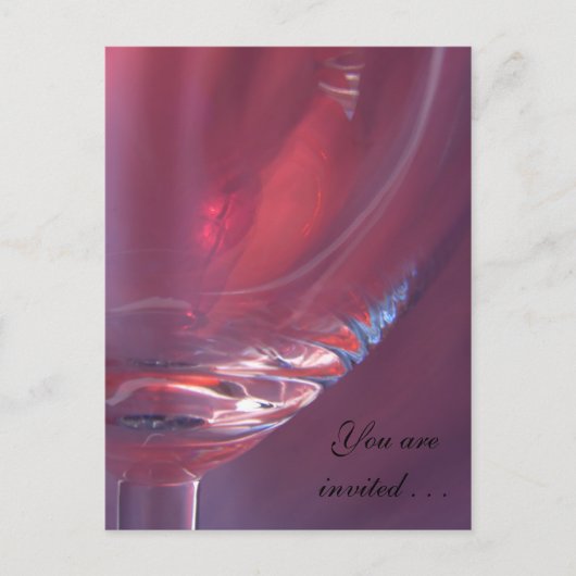 …招待されます インビテーションポストカード (正面)