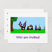 招待されます! 招待状 (正面/裏面)