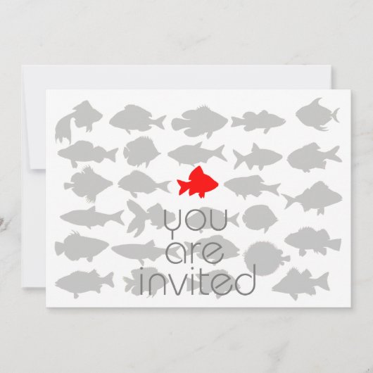 招待されます 招待状 (正面)