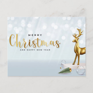 「招待の優雅さ:あなたの存在が求められています!」 インビテーションポストカード