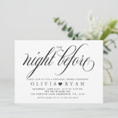 招待の前夜を暗くする 招待状 (スタンド正面)