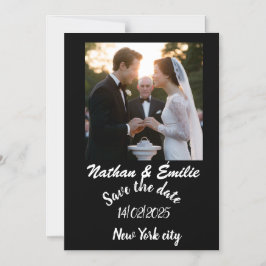 招待の日付の保存 マグネット招待状