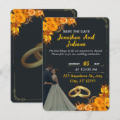 招待の案内 招待状 (正面/裏面)