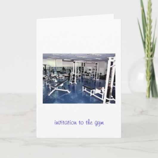 招待の詩 招待状 (正面)