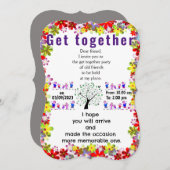 招待を集める 招待状 (正面/裏面)