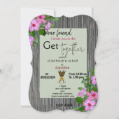 招待を集める 招待状 (正面)