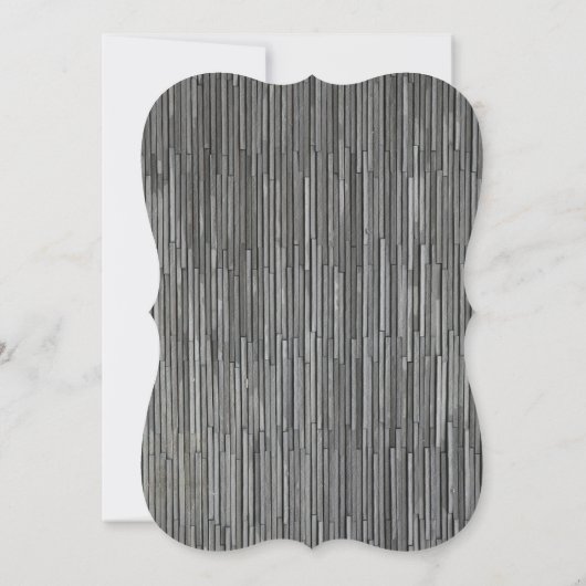 招待を集める 招待状 (裏面)