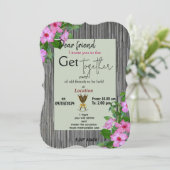 招待を集める 招待状 (スタンド正面)