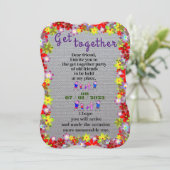 招待を集める 招待状 (スタンド正面)