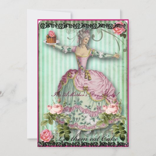 招待を集めるMysの母の日 招待状 (正面)