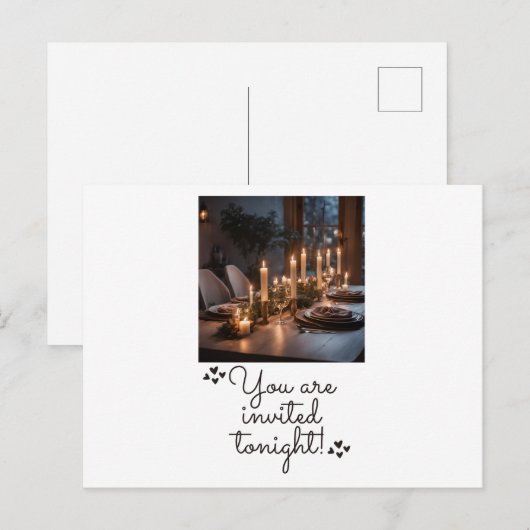 招待カード ポストカード (正面/裏面)