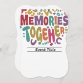 招待カード,家族の大事な行事 (正面/裏面)